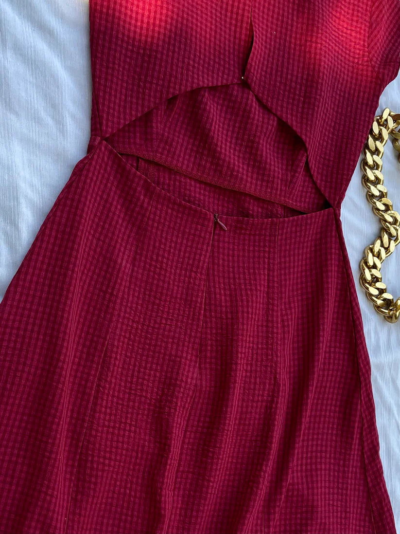 Gingham Grace dress
