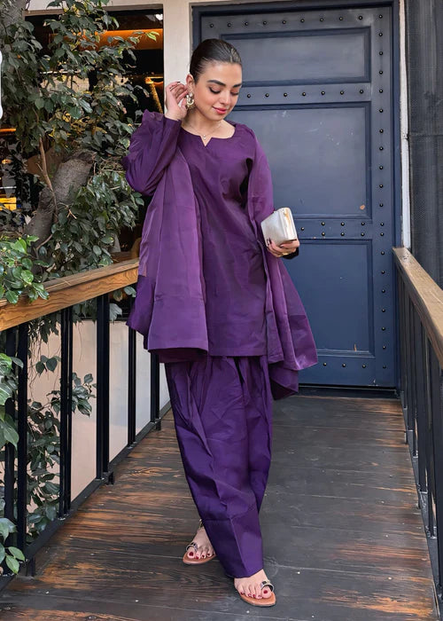 Royal Orchid Suit Set